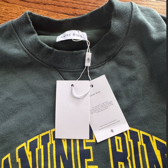 NWT ANINE BING Jaci Sweatshirt - Picture 3 of 6
